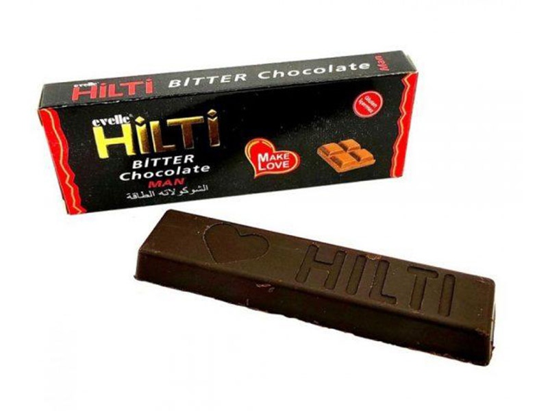 Chocolat aphrodisiaque Hilti 24g rectangle - Safinel